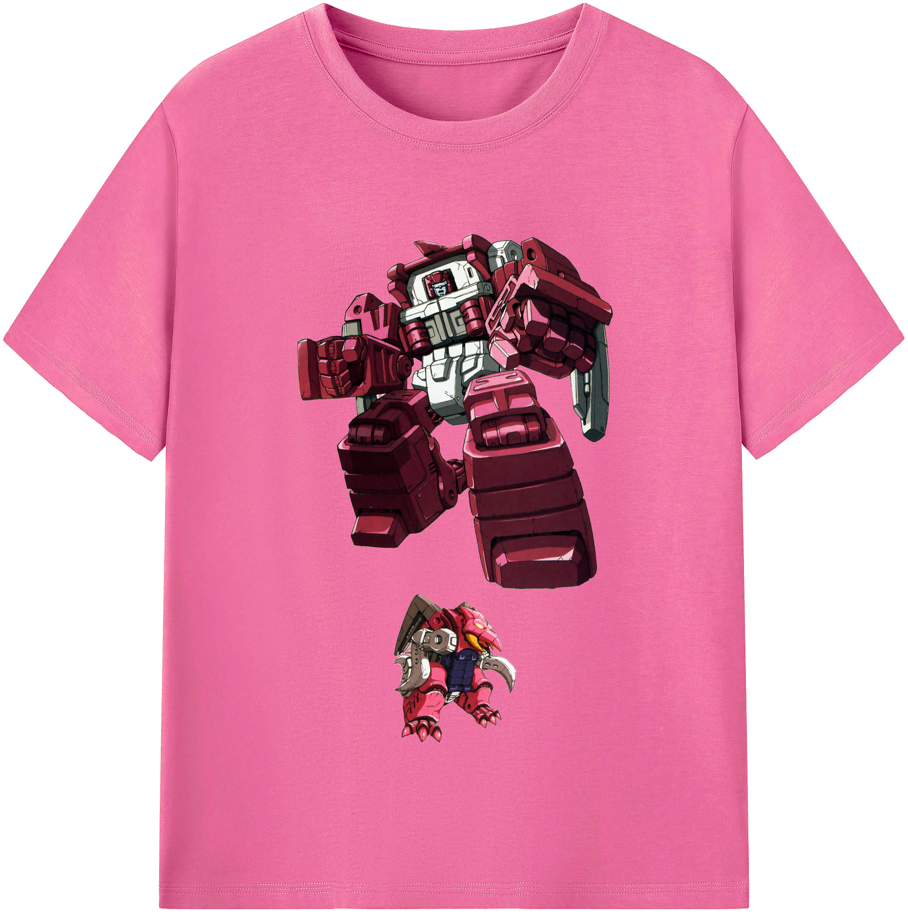 （画像用）  レディースカジュアルプリントTシャツ（綿100％）